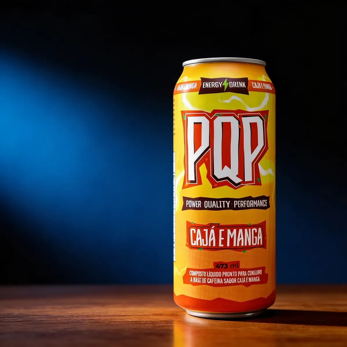 Energético PQP Cajá e Manga 473ml - Imagem 4