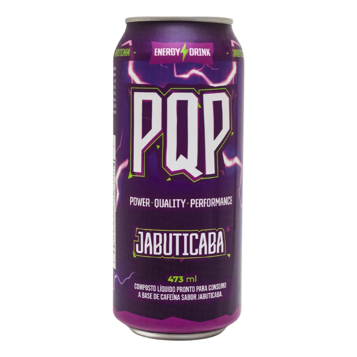 Energético Pqp 473ml Sabor Jabuticaba Com Taurina E Cafeína - Imagem 1