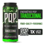 Energético Pqp 473ml Tradicional Energy Drink Com Taurina - Imagem 2