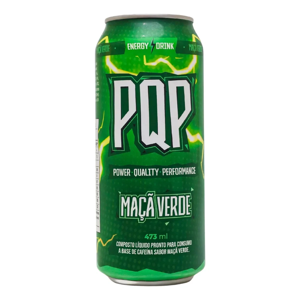 Energético PQP Maçã Verde 473ml - Imagem 1
