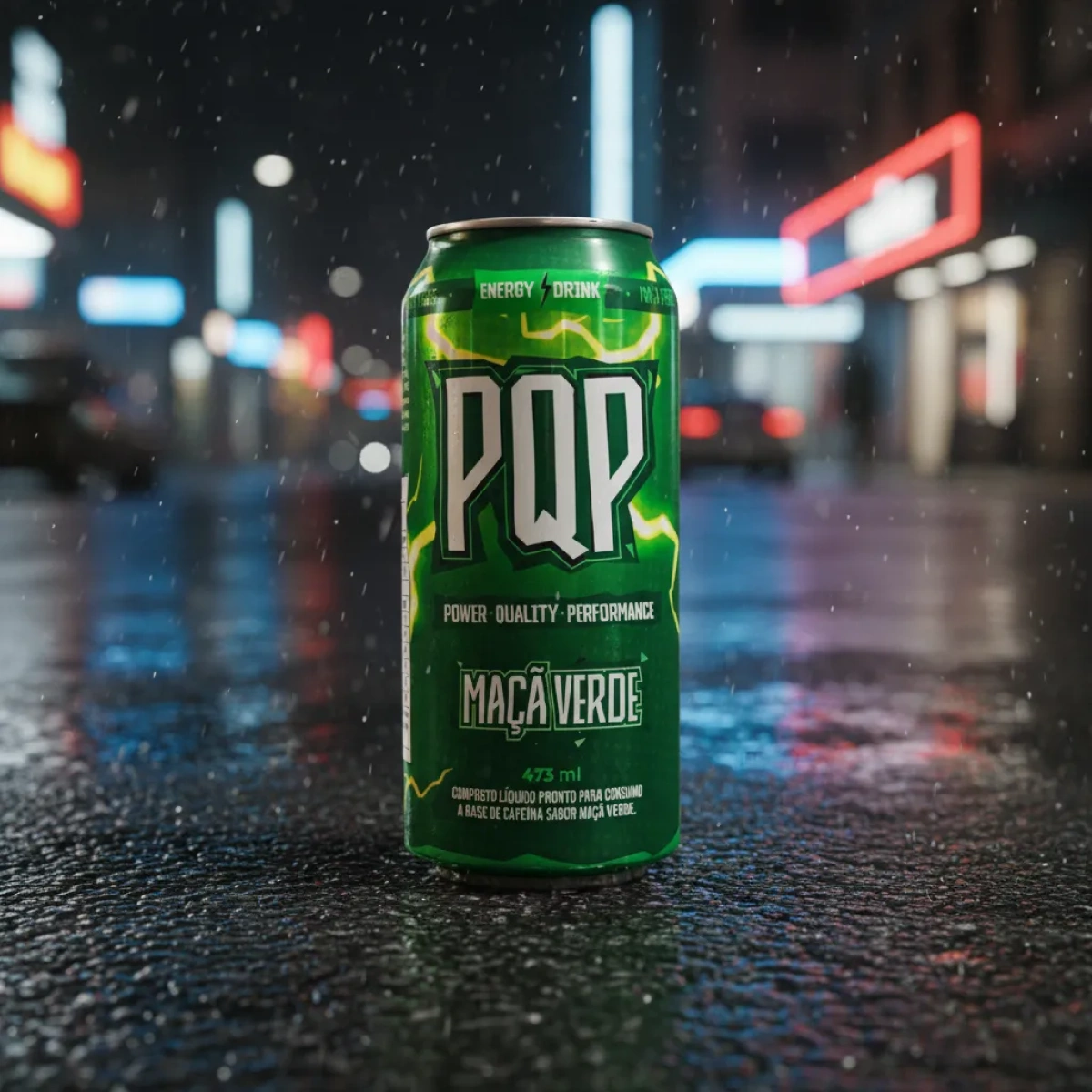 Energético PQP Maçã Verde 473ml - Imagem 3